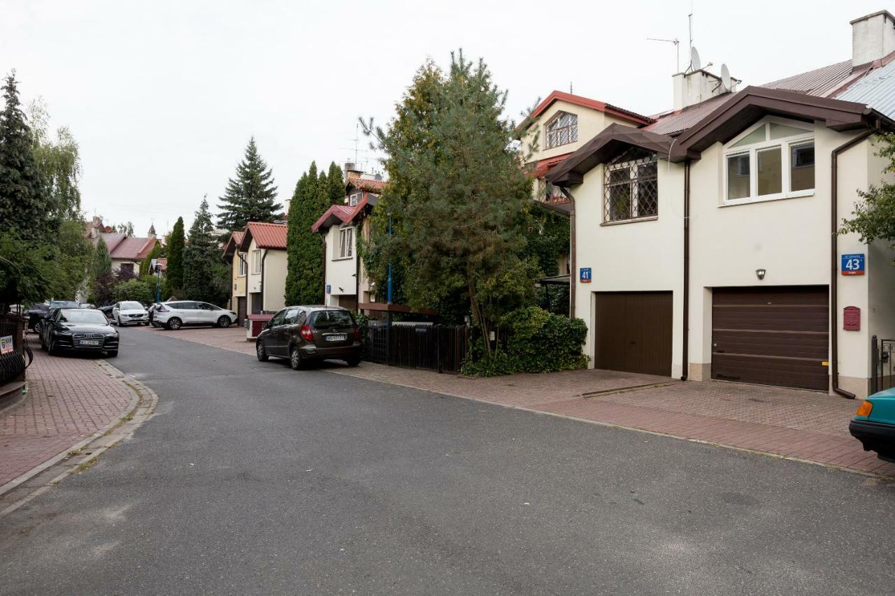 Mokotow Cosy House Studio Warschau Exterior foto