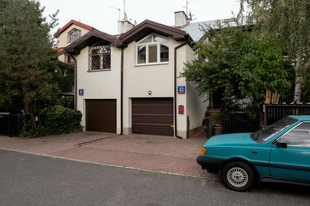 Mokotow Cosy House Studio Warschau Exterior foto