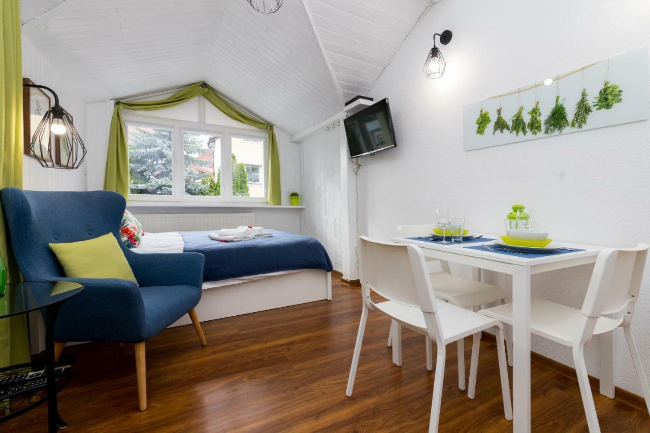 Mokotow Cosy House Studio Warschau Exterior foto