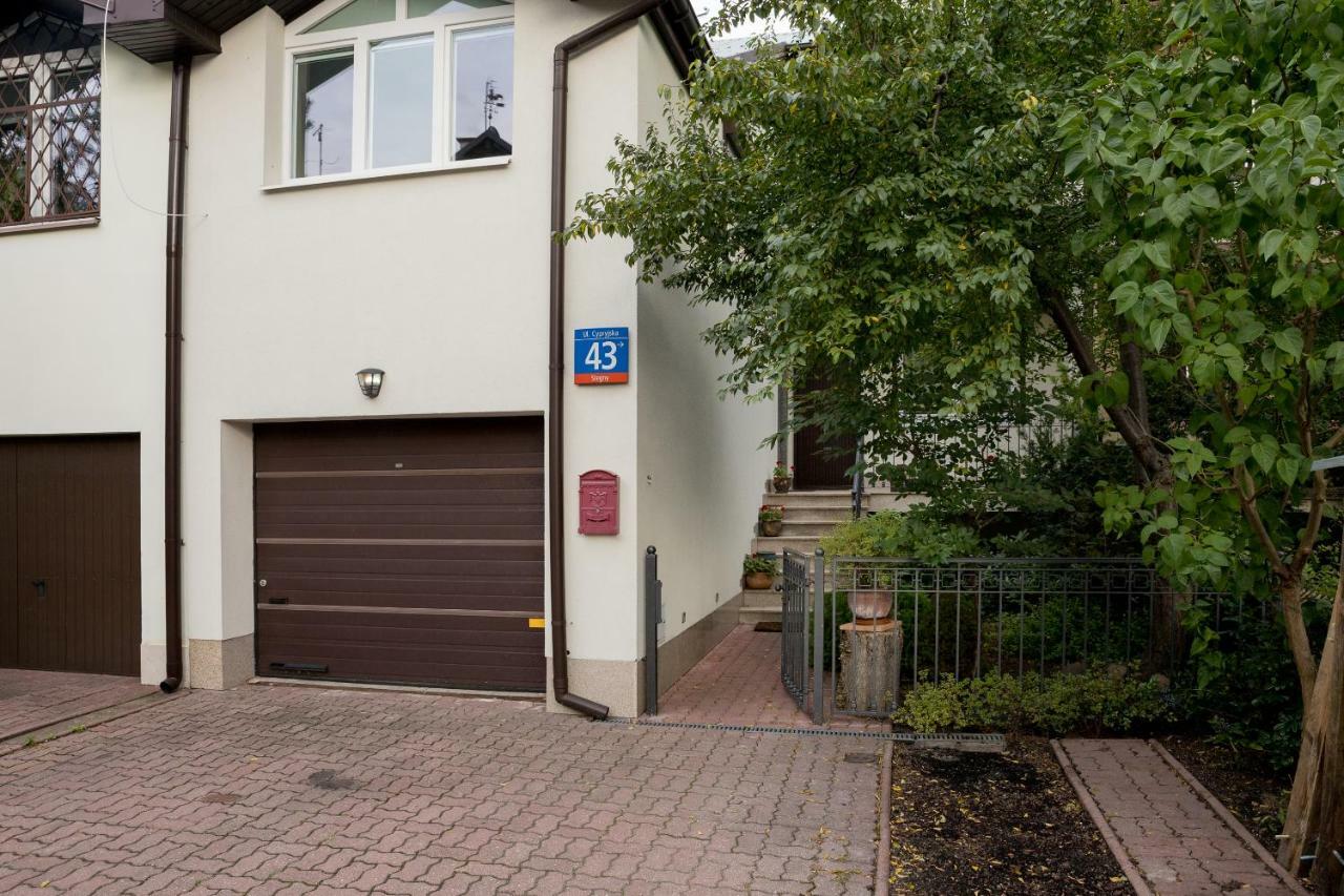 Mokotow Cosy House Studio Warschau Exterior foto
